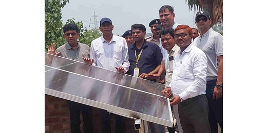 लखीसराय में हरित ऊर्जा अभियान की शुरुआत, 10 घरों पर लगे सौर ऊर्जा संयंत्र